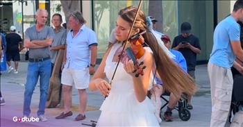 <p>Check out this mesmerizing violin cover of the song &lsquo;Africa&rsquo; by Toto. The musician in the video is Karolina Protsenko, and she pours her heart and soul into her performances! And her version of this song is no different!</p>

<p>&lsquo;It's gonna take a lot to drag me away from you<br />
There's nothin' that a hundred men or more could ever do<br />
I bless the rains down in Africa<br />
Gonna take some time to do the things we never had&rsquo;</p>

<p>People on the streets can&rsquo;t help but stop and watch this fun and graceful performance. And many people online, who are fans of Karolina Protsenko and her violin playing, have shared their praise for the musician.</p>

<p>&ldquo;Karolina, you don&rsquo;t just play the violin &mdash; you make souls resonate. Your performance of &lsquo;Africa&rsquo; is a ray of sunshine that passes through the streets and warms hearts,&rdquo; <a href="https://www.youtube.com/watch?v=UhWY6nqhOeI">comments</a> one person online. &ldquo;Every note you bring to life seems to carry a smile, an emotion, a memory. Seeing passersby stop, smile, dance is proof that your music speaks a universal language: that of joy, beauty, and humanity.&rdquo;</p>

<p>&ldquo;I love all your videos, but this one was really endearing. Thank you, Karolina, for a great song and violin adaptation,&rdquo; <a href="https://www.youtube.com/watch?v=UhWY6nqhOeI">writes</a> another person after watching the video.</p>

<p>Karolina Protsenko is an incredible violin player, and her videos of her street performances are watched and enjoyed by people all over the world. She is so graceful and captivating, and it is clear to see how much she loves to play the violin. Her joy really comes through in her musical performances.</p>

<p>We hope that you enjoyed this violin rendition of &lsquo;Africa&rsquo; today from Karolina Protsenko and it was able to bring a smile to your face!<br />
&nbsp;</p>
