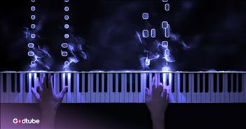<p>This video is epic! Take a few minutes to enjoy a cover of a masterpiece of music. Listen to this Coldplay favorite transformed into a stunning piano instrumental.&nbsp;</p>

<p>As the video begins, you see a piano in the dark as the song &ldquo;Clocks&rdquo; by Coldplay starts to be played. Every single note lights up on the piano in bright blue. It is mesmerizing.&nbsp;</p>

<p>This is the type of melody that truly takes you on a journey throughout the entire song. It moves and causes the imagination to soar. There are emotional highs and lows, even with just an instrument without words. The music is reflective of the creativity of our Sovereign God. You will be in awe as you listen.&nbsp;</p>

<p>The pianist is accomplished and well-versed in piano, possessing great musical dynamics and strength. The bridge will take you to a new place.&nbsp;</p>

<p>Music is an emotional and spiritual encounter. We can praise Jesus as we experience this work of art. He is glorified in the skills of this young man, and we are blessed to hear it and enter the melody with him.</p>

<p>Whether you are familiar with this song or not, whether you have heard it a million times or this is the first, it will not disappoint. The crescendos and decrescendos have been so masterfully performed that you will feel this song deeply.&nbsp;</p>

<p>When we rest and imagine alongside the music, it can cause us to reflect on life, seasons, time, nature, and so many other possibilities. May your thoughts as you watch enable you to glorify God and be still and know for a moment in your day. This is absolutely stunning. This young man is incredible.</p>

<p><em>&ldquo;My heart, O God, is steadfast, my heart is steadfast; I will sing and make music." <strong><a href="https://www.godtube.com/bible/Psalms/57-7">Psalm 57:7</a></strong></em></p>
