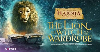 <p>Theatergoers are enchanted by &ldquo;The Lion, the Witch and the Wardrobe&rdquo; stage production. The C.S. Lewis' epic fantasy book comes to life on stage. Watch the short but awe-inspiring clip to get a look at the largest stage production of the beloved work in the United States.</p>

<p>Not many book series are as treasured and cherished as &ldquo;The Chronicles of Narnia.&rdquo; It&rsquo;s a classic Christian allegorical tale about four siblings who stumble upon a mirror. Of course, this mirror is unlike any other mirror because it transports the youngsters to the land of Narnia. Once in Narnia, the children encounter Aslan, who represents Jesus Christ and battles the evil White Witch.</p>

<p>Even if you&rsquo;re not the world&rsquo;s biggest reader, you&rsquo;re more than likely familiar with the C.S. Lewis works. The books have been turned into movies, and now into a massive, awe-inspiring, jaw-dropping stage production that is making its way to the heartland of the United States.</p>

<p>Through the combination of actors, music, lighting, stunning set pieces and even state-of-the-art, cutting-edge puppetry, this is one stage production that you will not want to miss. It&rsquo;s a feast for the senses that has been delighting audiences.</p>

<p>Those who have already seen the production have found themselves captivated, unable to take their eyes off what&rsquo;s taking place on stage. They have described the spellbinding and enchanting production as &ldquo;phenomenal&rdquo; and &ldquo;amazing.&rdquo;</p>

<p>&ldquo;This is an amazing production,&rdquo; one man said. &ldquo;It well exceeded my expectations by 10,20 times.&rdquo;</p>

<p>&ldquo;The Lion, the Witch, and the Wardrobe&rdquo; will be performed at the Williams Event Center in Branson, Missouri, from Oct. 29 to Dec. 13. <a href="https://narniabranson.com/">Click here</a> for more information on the production and to purchase tickets.</p>

<p>Noah and Nicole Stratton, the husband-and-wife team behind the stunning stage production, <a href="https://www.godtube.com/watch/?v=GYYKPLNX">recently sat down with GodTube to discuss the show and shared</a> why they decided to bring the beloved book to life on stage. They also talked about what they hope audiences take away from the show.</p>

<p><em><strong><a href="https://www.godtube.com/bible/philippians/4-8">Philippians 4:8</a></strong> &ldquo;Finally, brothers, whatever things are true, whatever things are honest, whatever things are just, whatever things are pure, whatever things are lovely, whatever things are of good report; if there be any virtue, and if there be any praise, think on these things.&rdquo;</em></p>
