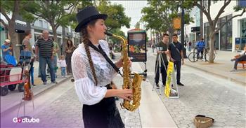 <p>Check out this amazing saxophone cover of &lsquo;Holy Forever&rsquo; by Chris Tomlin. The musician in the video is named Avelina Kushnir, and her incredible performance stopped people in the streets. Listening to her play this lovely worship song will give you chills!</p>

<p>&lsquo;A thousand generations falling down in worship<br />
To sing the song of ages to the Lamb<br />
And all who've gone before us and all who will believe<br />
Will sing the song of ages to the Lamb&rsquo;</p>

<p>What a wonderful performance of this beautiful song! And the musician in the video, Avelina, is so talented! Not only can Avelina play the saxophone, but she can also play the violin, guitar, and sing. Avelina is also a cousin of Karolina Protsenko, who is well-known on YouTube for her violin performances.</p>

<p>&ldquo;You are a unique and original artist, Avelina! The saxophone is a great instrument in your hands. Beautiful performance, thank you!&rdquo; <a href="https://www.youtube.com/watch?v=XKuLOB_r7nw">comments</a> one person online after watching the video.</p>

<p>&ldquo;Truly incredible and inspiring! One of my favorite songs giving glory to God! Well done!&rdquo; <a href="https://www.youtube.com/watch?v=XKuLOB_r7nw">writes</a> another person online.</p>

<p>The song &lsquo;Holy Forever&rsquo; is one that moves you to worship the Lord and remember His faithfulness throughout the generations. And it invites us to engage in something that is far bigger than ourselves &ndash; eternal worship to our Heavenly Father.</p>

<p>"I just tried to capture a piece of Heaven in this song that never ends, this eternal song,&rdquo; <a href="https://www.air1.com/music/blog/behind-the-music/faith-behind-the-song-holy-forever-chris-tomlin-5220">shares</a> Chris Tomlin. &ldquo;What's amazing is that there is an eternal song and we know the lyrics. It&rsquo;s 'Holy, holy, holy is the Lord God Almighty.' That's what the Bible says throughout, and in Revelation, it says, 'Day and night, they never stopped saying it.&rsquo;&rdquo;</p>

<p>We hope that you enjoyed listening to this special rendition of &lsquo;Holy Forever&rsquo; from Avelina Kushnir today! May this powerful song leave you encouraged and uplifted.</p>
