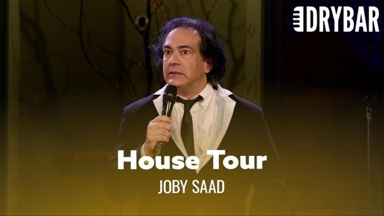 <p>A quick hit of stand-up about what happens when you step into someone else&rsquo;s home and everything feels off. From dodging the dog to getting dragged into a full house tour, he jokes about how visiting a new &ldquo;environment&rdquo; always turns awkward fast &mdash; especially when they lead you into the bedroom.</p>
