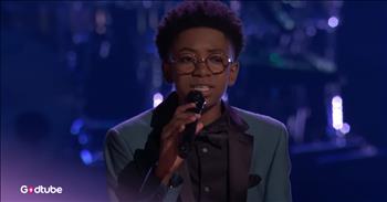 <p>Prepare to be amazed! This voice contestant wows with his incredible Stevie Wonder cover!</p>

<p>As a dark room filled with an audience waits in anticipation, a young man breaks the silence. Max Chambers begins to sing with rich clarity and confidence, and the judges&rsquo; eyebrows raise as the crowd cheers. He starts with an a acapella and you will anticipate his every word. His runs are smooth and seem effortless; he soars, and his voice goes to unexpected places.&nbsp;</p>

<p>Max appears to love what he does. He has a genuine spirit about him with a sweet smile on his face, and he lights up the stage. The judges get super excited about his performance and cannot help but stand in the middle of it and clap.&nbsp;</p>

<p>There is such a suave tone, and the performance is riveting. The instruments backing him are also phenomenal. The instrumentalists kick it up a notch, and Max begins to shine even brighter with awe upon the faces of judges and cheers in the crowd.</p>

<p>You will not be able to sit still during this performance. You will be dancing along to the Stevie classic with this young man. As he sings, &ldquo;When you check it out. When you get it off your trip,&rdquo; you will be completely blown away and wish you were there in person.</p>

<p>Suddenly, a key change occurs, and Max seems remarkably comfortable, dancing with composure in his voice. He has such incredible moves. There is a significant pause, and all of a sudden he belts out &ldquo;Don&rsquo;t you worry &lsquo;bout a thing!&rdquo; He has the craziest range and most stunning runs. Max later goes on to receive a high honor of the Mic Drop award to sing at the Rose Parade from his coach.</p>

<p>This is clearly a God-given talent. Anything that we have to offer has been given from God. We are His creations and He is glorified through us.</p>

<p><em>&ldquo;And he said, &lsquo;Naked I came from my mother's womb, and naked shall I return. The Lord gave, and the Lord has taken away; blessed be the name of the Lord.&rsquo;" <strong><a href="https://www.godtube.com/bible/Job/1-21">Job 1:21</a></strong></em></p>
