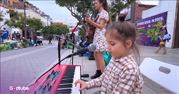 <p>Check out this talented brother-sister duo perform a heartfelt rendition of &lsquo;Stand By Me.&rsquo; Karolina Protsenko is the one singing and playing the guitar in the video, and the little one who joins her is her little brother, Nicholas. They are both bringing joy and inspiration to the streets with their wonderful performance of this beloved song.</p>

<p>&lsquo;When the night has come, and the land is dark<br />
And the moon is the only light we'll see<br />
No I won't be afraid, no I won't be afraid<br />
Just as long as you stand, stand by me&rsquo;</p>

<p>The talented Protsenko family is one that deeply loves music and one another. Karolina, the oldest of her siblings, is a talented young musician who plays violin and guitar, sings, and loves reading and baking. Leo, the middle brother, is known to pick up any instrument and sing along whenever he hears the music. He&rsquo;s also very good at playing piano. Nicholas, the youngest of the bunch, also plays piano and uses his voice to add music to the family.</p>

<p>In the caption of this video, Karolina shares how special it was to do this performance with her little brother. &ldquo;This is &lsquo;Stand By Me&rsquo; &mdash; one of the most timeless and beautiful songs ever written,&rdquo; Karolina says. &ldquo;Something truly special happened during this performance &mdash; my little brother Nicholas Protsenko, 4 years old, joined me to sing and play! It was such a sweet and unforgettable moment full of love and music.&rdquo;</p>

<p>Many people online also shared how much they loved seeing Karolina and Nicholas perform together.</p>

<p>&ldquo;Thank you dear Karolina and Nicholas for sharing this wonderful vocal and instrumental performance with us! You both have such beautiful voices. Talent runs deep within your precious family!&rdquo; <a href="https://www.youtube.com/watch?v=k8-zK8JmK88">comments</a> one person after watching the video.</p>

<p>&ldquo;Karolina, your interpretation of &lsquo;Stand By Me&rsquo; is a plea for companionship, loyalty, and mutual support in the face of life's adversities. And the camaraderie between you and your siblings is extremely beautiful to see. Great accompaniment with your guitar. Your sweet and beautiful voice spreads love and peace. And your brother was fantastic. Congratulations to all of you. I loved it!&rdquo; <a href="https://www.youtube.com/watch?v=k8-zK8JmK88">writes</a> another person online.</p>

<p>We hope you enjoyed this sweet performance of &lsquo;Stand By Me&rsquo; today!</p>
