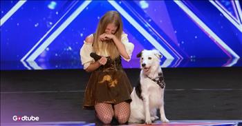 <p>This powerful <em>America&rsquo;s Got Talent</em> audition reminds us how a single opportunity can spark a new future. This audition and what happened immediately after it completely changed this young woman&rsquo;s life. Watch the short but heartwarming clip to see how quickly someone&rsquo;s life can change.</p>

<p>Life is a journey, with many twists, turns and detours along the way. Anyone who claims they have everything figured out is either delusional, a liar or insane, but more likely a combination of all three. Life rarely, if ever, takes the straight, most direct path from Point A to Point B, which is something most people know very well.</p>

<p>Sure, we may have plans or envision ourselves doing this or going there in the future. But, as the old saying goes, if you want to make God laugh, tell Him your plans, and that is very accurate. Things in life can change quickly, for good or bad. People who go on shows like <em>The Voice</em>,<em> American Idol</em> and <em>America&rsquo;s Got Talen</em>t are all hoping a two to three-minute audition will forever change their lives.<a href="https://www.youtube.com/watch?v=nySwmVPnhYw"> A clip posted on YouTube</a> shows this is precisely what happened to one woman and her pup.</p>

<p>In the video, Sara Carson and her pup, Hero, walked out onto the<em> America&rsquo;s Got Talent</em> stage, and after a few moments of back and forth with the judges, got right into their act. Three of the four judges were not thoroughly impressed with what they witnessed. Simon Cowell, however, saw something in her and Hero and passionately pleaded with his fellow judges to put them through to the next round.</p>

<p>This turned out to be the spark that changed their lives forever. Up until that moment, Sara and Hero were homeless, living in her car. No one believed in her and what she was doing until her audition on <em>America&rsquo;s Got Talent</em>, which changed everything. Sometimes, all it takes is one person to believe in you and give you a chance.</p>

<p><em><strong><a href="https://www.godtube.com/bible/romans/15-13">Romans 15:13</a></strong> &ldquo;Now may the God of hope fill you with all joy and peace through faith, so that all hope may be yours in the power of the Holy Spirit.&rdquo;</em></p>
