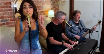 <p>There&rsquo;s something about music&mdash;how it cuts right through the noise in our minds and settles into the quiet places inside us. This must hear Kelly Clarkson classic gets a beautiful cover that you&rsquo;ll want to share with your friends because they nailed it. Why might you ask? Because long before we can name what we&rsquo;re feeling, music captures it. It&rsquo;s as if songs wrap words around emotions we have carried for years.</p>

<p>Kelly Clarkson&rsquo;s &lsquo;Because of You&rsquo; has always been one of those songs. Written originally when she was just 16, Kelly penned her feelings into lyrics that would later carry millions like you and me through heartbreak, disappointment, and the complicated ache of childhood wounds. It became a national anthem of vulnerability. Something we sing even when we don&rsquo;t want to say the words out loud.&nbsp;</p>

<p>But then, sometimes, a performance like Sing It Live: Wurlitzer Sessions comes along and reawakens a song we thought we already knew, and we fall in love with it again.&nbsp;</p>

<p>27,000 people have already watched this stripped-down, intimate studio performance, recorded in the Sing It Live Basement Studio and produced by Darren Mullan. The performance features Carla Tsimopoulos on vocals, with Mullan himself on Wurlitzer Electric Piano and vocals, and Damien Steele Scott on bass.</p>

<p>The video opens with an aerial view, hands tightening over keys, a deep breath pulled in, eyes closing just before the first note. You can almost feel the nerves, anticipation, and excitement of playing together. Before a word is sung, emotion is already present.</p>

<p>Then Carla begins. Not belting and not mimicking Kelly&rsquo;s powerhouse notes.</p>

<p>She sings with softness, raw, breath-warmed vulnerability that pulls you right back into whatever moment this song once healed in your life. Darren responds to harmonies with the weight of someone who has lived through his own chapters. The vintage hum of the Wurlitzer swells beneath them, and Damien&rsquo;s subtle bass line becomes the heart pulse of the entire arrangement.</p>

<p>It&rsquo;s not loud. It&rsquo;s simply honest. And sometimes honesty is what worship sounds like.</p>

<p>Music is one of God&rsquo;s gifts that doesn't require translation, explanation, or permission. It reaches children in hospital rooms, parents remembering brokenness, couples mending pieces, and hearts still learning how to trust again. It gives voice to pain, but also to healing.</p>

<p>What I love about this session is that they didn&rsquo;t try to reinvent a classic&mdash;they had fun with it. It allowed the listener like myself to not only hear, but to remember what I felt when I first heard the song so many years ago.&nbsp;</p>

<p>And somehow, after listening, you feel lighter&mdash;not because the song erased anything, but because it reminded you that music has always carried us through what words alone could not.</p>

<p>When you have a moment, listen for yourself. Turn up the volume, close your eyes, and just let the melody find you again.</p>

<p>And if life has felt heavy, uncertain, or tender, let this performance remind you: healing often begins in the places music dares to open.</p>

<p><em><strong><a href="https://www.godtube.com/bible/psalms/40-3">Psalm 40:3</a></strong> &ldquo;He put a new song in my mouth, a hymn of praise to our God. Many will see and fear the Lord and put their trust in Him.&rdquo;</em></p>
