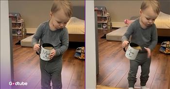 <p>A youngster tried carrying a full cup of coffee, and the outcome was hilarious. Things were going well early on, but then they took a turn for the worse rather quickly. Watch the short but hysterical clip to see the young man holding a cup of coffee and see where and why things went wrong.</p>

<p>People love their coffee, and that is putting it lightly. Don&rsquo;t believe me? Consider the large number of Starbucks locations. Coffee is not only loved in the United States; that love affair with coffee spans the globe. I&rsquo;m going to go out on a limb and say that it&rsquo;s the most popular drink in the world. The only other beverage that might be able to rival coffee in terms of popularity is tea.</p>

<p>One of the likely reasons why coffee is so universally enjoyed is that it is versatile and can be adjusted and formatted to suit every taste. Want an absurd, unhealthy amount of sugar in your coffee? Cream and sugar are available. Want it straight with nothing at all in it? Go for it. Additionally, if you prefer your coffee with a shot of this, a little of that and some of that over there, that can be arranged as well.</p>

<p>When drinking the beverage, most people prefer a mug. <a href="https://www.youtube.com/shorts/c4ll-3eF8q8">In a clip posted on YouTube</a>, a young man attempted to transport some coffee in a mug, and he did, at least for a little while. Sadly, the coffee did not reach its destination.</p>

<p>He was doing fine until he approached a step and decided to take things slowly, carefully watching to ensure that he did not trip or spill the coffee on the floor. You can likely guess how it goes. Initially, a small amount of the liquid escapes from the mug, and by the end of the video, the cup is on the floor.</p>

<p>He tried, right?</p>

<p><em><strong><a href="https://www.godtube.com/bible/proverbs/22-6">Proverbs 22:6</a></strong> &ldquo;If a child is trained up in the right way, even when he is old, he will not be turned away from it.&rdquo;</em></p>
