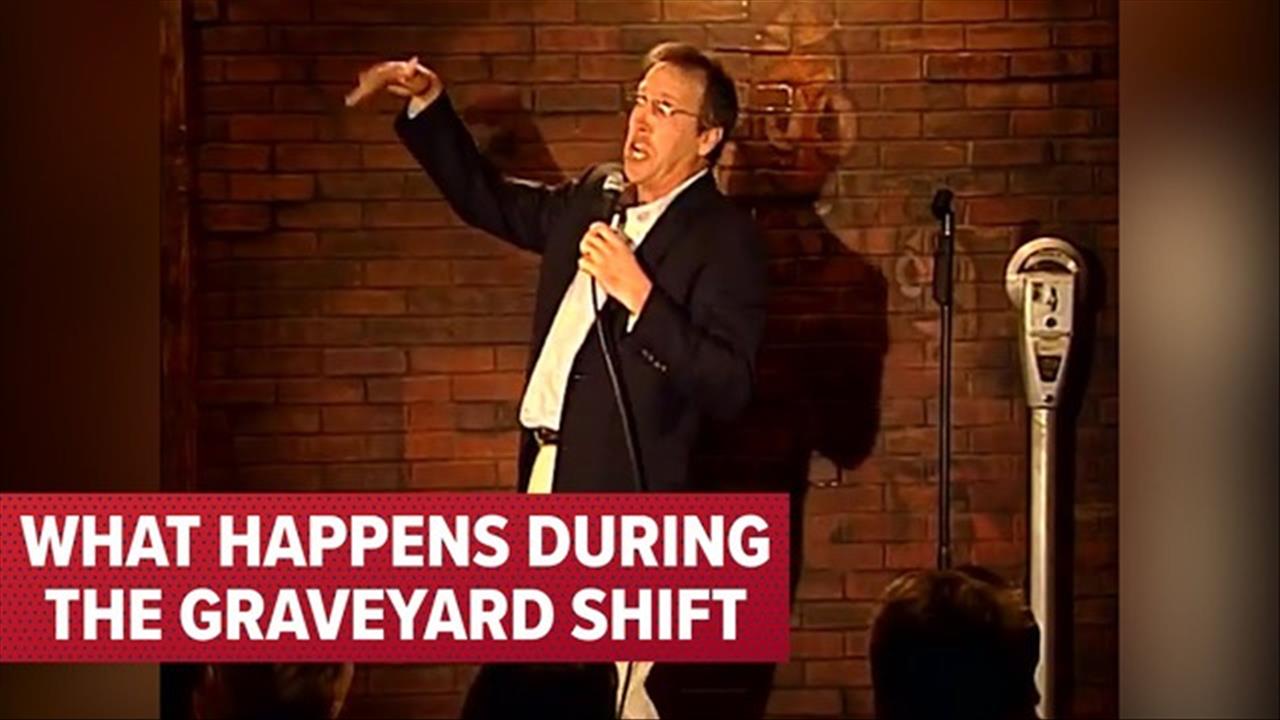 <p>A fast, self-deprecating opener about being a teenage &ldquo;manager&rdquo; at a 7-Eleven. He covers the graveyard shift, firing himself, late-night customers, microwave disasters, and shoplifting attempts, all built around exaggerated retail chaos and bad decisions.</p>
