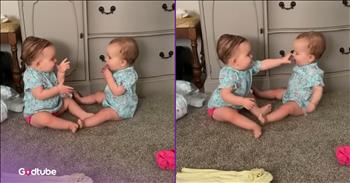 <p>These youngsters&rsquo; sweet and hilarious act of kindness will make your day. It&rsquo;s likely that you will not be able to find anything cuter today than this short but precious clip of these two little ones. Watch the adorable and heartwarming video, see what these two children did, which was equal parts hysterical and surprising.</p>

<p>The world is often a dark, unfriendly and uncaring place. We have more than our fair share of anger, hatred, apathy, bitterness and rage in society. Those elements are easily seen nearly everywhere we look and go. People demonstrate each and every one of them on a far too frequent basis.</p>

<p>Sadly, in this world, it&rsquo;s incredibly apparent that we are far too lacking in qualities such as empathy, compassion, understanding and generosity. Think how much better off a place this world could be if people weren&rsquo;t so concerned about themselves and looked out for the needs of others every once in a while? What would happen if kindness became much more abundant and not as scarce as it so often seems?</p>

<p><a href="https://www.youtube.com/shorts/KHmrs0NKMUk">A sweet clip posted on YouTube</a> shows two youngsters engaged in several acts of kindness. In fact, hilariously, they perform the same one just repeated over and over.</p>

<p>The video shows the two little ones sitting up, staring at one another. This seems like typical baby behavior, nothing out of the ordinary. But seconds into the clip, they both become interested in and enamored by the other&rsquo;s pacifier. So, they both gladly share again and again. Neither is concerned when the other is taking the pacifier of their mouth. They are happy to share what they have.&nbsp;</p>

<p>It's an endless and heartwarming cycle of the two little ones who have clearly already learned what it means to share and to show a little kindness.</p>

<p>The only question and matter of concern is how and when you step in and stop their little game, because they seem as if they could go on for hours.</p>

<p><em><strong><a href="https://www.godtube.com/bible/proverbs/22-6">Proverbs 22:6</a></strong> &nbsp;&ldquo;If a child is trained up in the right way, even when he is old, he will not be turned away from it.&rdquo;</em></p>
