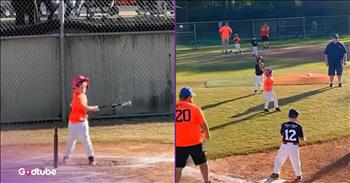<p>This youngster&rsquo;s first base confusion had everyone cracking up. The child was not sure where to go after making contact with the ball. Watch the short but hysterical clip to see what happened after this little one put the ball into play.</p>

<p>Baseball is a simple game that Americans have played and enjoyed watching for decades. You see the ball, hit the ball, catch the ball and throw the ball. Of course, what you do and when will vary depending on the specific situation while playing, but instructions on how to play a game do not get much easier than that.</p>

<p>However, after hitting the ball and putting it in play, the batter will then run to first base. They will try to reach that spot before being tagged or before the ball reaches the base. That step is straightforward and goes without saying for most people who have ever played or watched a game of baseball. But there are always exceptions to every rule, and <a href="https://www.youtube.com/shorts/csyzPkSVlfM">a clip posted on YouTube</a> shows a case where that step needed to be explained a little better to one child.</p>

<p>The video begins with a young man playing tee-ball, taking a good swing and hitting the ball up the middle toward the defense. But after that is when confusion and a fair amount of hilarity soon set in, creating quite an unexpected scene.</p>

<p>After hitting the ball, the little guy was absolutely baffled, seemingly completely unsure of what to do next. Many people, including the guy behind the camera, instruct the child to run, and seconds later, that&rsquo;s what he does. Instead of heading up the first baseline as would be expected, the miniature player heads up the middle of the field, toward the pitcher&rsquo;s mound.</p>

<p>Once he&rsquo;s near the pitcher&rsquo;s mound, the ball comes rolling near the runner&rsquo;s feet. Deciding that he wants to be kind and helpful, he picks the ball up and throws it to first base. He helped the defense get him out.</p>

<p>Sometimes, sports are not for everyone.</p>

<p><em><strong><a href="https://www.godtube.com/bible/proverbs/22-6">Proverbs 22:6</a></strong> &ldquo;If a child is trained up in the right way, even when he is old, he will not be turned away from it.&rdquo;</em></p>
