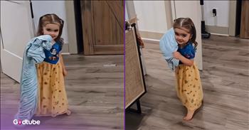<p>This little girl tried so hard to get a popsicle but came up empty. She knew what she wanted, but things just didn&rsquo;t go her way. Watch the short but sweet and hysterical clip to see what the child did to try to fulfill her popsicle craving.</p>

<p>We all have things we want in life. Even people who claim to be entirely content with what they have and state they possess no desire for anything else secretly still want this and that. It might be something minor, inexpensive and completely within their reach, but it&rsquo;s still there.</p>

<p>That&rsquo;s a part of human nature, of course. Yes, wanting something more and not being happy and fulfilled with what we already have is not a good trait or characteristic, but we all have it. While it&rsquo;s not always apparent in adults, it&rsquo;s much more readily visible in the actions and attitudes of children. They are constantly asking for more &ndash; for this, that and everything in between. Parents know and understand this completely.</p>

<p><a href="https://www.youtube.com/shorts/MQ_V2e2moD0">In a clip posted on YouTube</a>, a young woman enters the room and asks her mother very sweetly for something. When that request does not go as she expected, the little girl takes another route, one in which she obviously believes may yield different and better results than her first attempt at obtaining a popsicle.</p>

<p>&ldquo;Can I have a popsicle?&rdquo; the child asks her mother.</p>

<p>&ldquo;It&rsquo;s too close to bed, baby, no,&rdquo; mom responds. &ldquo;No popsicles tonight.&rdquo;</p>

<p>Well, the child, like many children do when in that position, goes to her father.</p>

<p>&ldquo;Can I get a popsicle?&rdquo; the girl asks her father.</p>

<p>&ldquo;What did your mommy say?&rdquo; Dad responds.</p>

<p>&ldquo;She said, &lsquo;No,&rsquo;&rdquo; the child answered honestly.</p>

<p>&ldquo;Ok, well, if mommy said no, what does that mean?&rdquo; he asks his daughter.</p>

<p>&ldquo;If mommy said no, daddy said no,&rdquo; he added. &ldquo;Mommy and daddy will always be on the same page. You hear me?&rdquo; he tells his daughter.</p>

<p>She tried and failed but learned that her parents will never undercut one another when it comes to their children. They will always support one another.</p>

<p><em><strong><a href="https://www.godtube.com/bible/proverbs/22-6">Proverbs 22:6</a></strong> &ldquo;If a child is trained up in the right way, even when he is old, he will not be turned away from it.&rdquo;</em></p>
