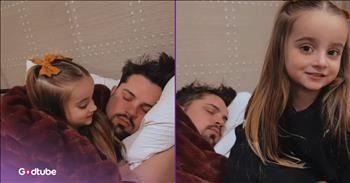 <p>A big sister prayed for her dad and set a beautiful example for her younger sibling. The older girl was being closely watched, and her prayerful actions were soon emulated. Watch the short but precious clip to see how everyone is an influencer and a role model, even if they don&rsquo;t think so.</p>

<p>Actions speak louder than words. That&rsquo;s a saying, an adage, that everyone is almost certainly familiar with. Of course, the message and idea expressed with that popular phrase is not hard to grasp. It simply means that what we do and how we act matters greatly, making a much bigger impact than the words that exit our mouths.</p>

<p>Interestingly enough, individuals with large followings on social media platforms can earn a living by being paid to promote products. Commonly, these people are referred to as influencers because it&rsquo;s believed that what they post will impact the actions of their followers. However, even if you don&rsquo;t have any followers on social media or you avoid those platforms altogether, you are still considered an influencer, regardless. An adorable <a href="https://www.youtube.com/shorts/shPNCFdaomQ">video posted on YouTube</a> proves this to be the case.</p>

<p>In the short clip, a father lies in bed, not feeling well, and claims his head hurts. His daughter, wanting to know what's going on, asks him if it&rsquo;s OK that they pray about his situation.</p>

<p>Seconds later, the little girl, with both of her hands on her father&rsquo;s head, says one of the sweetest, most precious prayers you&rsquo;ve ever heard. She wants her father to get better, and it&rsquo;s clear she understands the power of prayer.</p>

<p>&ldquo;Jesus, please, can you help daddy&rsquo;s head feel better? Amen,&rdquo; the little girl prays.</p>

<p>But that is not where the clip ends.</p>

<p>Moments after this prayer ends, the child&rsquo;s younger sibling, having seen what her older sister did, also prays for her father&rsquo;s headache, asking the Lord to make him feel better.</p>

<p><em><strong><a href="https://www.godtube.com/bible/proverbs/27-17">Proverbs 27:17</a></strong> &ldquo;Iron makes iron sharp; so a man makes sharp his friend.&rdquo;</em></p>
