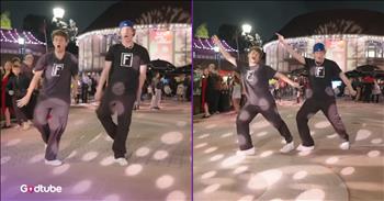 <p>This groovy, show-stopping dance to &ldquo;Stayin&rsquo; Alive&rdquo; is one you need to see. The talented duo showcased their impressive footwork with a choreographed routine to one of the most recognizable songs of all time. Watch the short but jaw-dropping clip to see this gifted duo show off their moves to &ldquo;Stayin&rsquo; Alive&rdquo; by the Bee Gees.</p>

<p>Everyone enjoys music, right? Have you ever met someone who just hates all kinds of music? Hopefully not. Musical tastes and preferences can vary significantly from person to person. Country, folk, rock, classical, jazz, pop and hip-hop are just a few of the genres of music that can garner some very passionate opinions.</p>

<p>People will defend this or that genre, band or song, explaining why it&rsquo;s better or more significant than that genre, band or song. Sometimes these debates can become quite heated, causing tempers to flare and blood pressures to rise. But at the end of the day, hopefully things stay mostly civil. Oh, and there is always one thing that nearly everyone can agree on when it comes to music: Disco is one of the worst forms of music.</p>

<p>Despite this general consensus when it comes to disco, one song of that era seems to have broken through and is universally beloved by most: &ldquo;Stayin&rsquo; Alive&rdquo; by the Bee Gees. How can you not like that song, at least a little bit? It&rsquo;s incredibly catchy, and once you hear it, it&rsquo;ll be stuck in your head the rest of the day.</p>

<p><a href="https://www.youtube.com/shorts/fL1N1-LUo6E">In a clip posted on YouTube</a>, a duo &ndash; two young men - showed off their fancy footwork to a popular 1970s song. It&rsquo;s a jaw-dropping display of talent, with both of them never missing a step, staying in complete step with one another. It&rsquo;s honestly kind of amazing to see what they are able to do while you undoubtedly tap your toe and mouth the lyrics to &ldquo;Stayin&rsquo; Alive.&rdquo;</p>

<p><em><strong><a href="https://www.godtube.com/bible/psalms/149-3">Psalm 149:3</a></strong> &ldquo;Let them give praise to his name in the dance: let them make melody to him with instruments of brass and corded instruments of music.&rdquo;</em></p>
