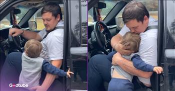 <p>What this little guy told his dad will leave you in stitches. Likely, no one saw this command coming out of the young man&rsquo;s mouth. Watch the short but hysterical clip to hear what the young man told his father that will have you doubled over with laughter.</p>

<p>Our words should be considered and chosen very carefully. Once they exit our mouths, there is no way to take them back. Even if those words are said in a highly emotional state, and we immediately regret having said something, there is no way to rewind time and return to a period when they were not spoken. They are out there forever.</p>

<p>Given the prevalence of social media in society, this is indeed timely advice. Much like how it&rsquo;s impossible to take back words spoken, once we hit &ldquo;publish&rdquo; on that post or message, it&rsquo;s out there forever. Sure, there is the delete function, but things put on the internet live forever. Additionally, people have become lightning-quick with their screenshots.</p>

<p>In <a href="https://www.youtube.com/shorts/H9npSWknHjo">a clip posted on YouTube</a>, a young man is about to send his father off for the day. The father sits in his truck while the little boy stands by the open driver&rsquo;s door. The two tell one another how much they love each other. The father and son also share several warm, loving hugs. As a parent who wouldn&rsquo;t want their child to say, &ldquo;I love you&rdquo; and hug them before heading off to work. That would make the day a lot better, for sure.</p>

<p>However, it was what the young man said right before he ended his interaction with his father that will have you laughing. He told his father to do two things for him.</p>

<p>&ldquo;Be careful,&rdquo; the little guy tells his dad. &ldquo;Don&rsquo;t be cussing.&rdquo;</p>

<p>&ldquo;I won&rsquo;t be cussing,&rdquo; the father replies.</p>

<p>After this hysterical exchange, the young man closes the truck&rsquo;s door, with dad now ready to head off to work, hopefully with a completely clean mouth.</p>

<p><em><strong><a href="https://www.godtube.com/bible/ephesians/4-29">Ephesians 4:29</a></strong> &ldquo;Let no evil talk come out of your mouth, but only what is good for giving necessary teaching, and for grace to those who give ear.&rdquo;</em></p>
