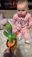 I bought Spike the Cactus for my one year-old daughter‘s birthday. She absolutely loves this toy and loves talking to it and dancing to its songs