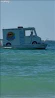  Floating Ice Cream Truck On Boat Platform