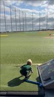 Rory at Topgolf doing what he loves most—swinging, smiling, and having the time of his life. No pressure, just fun. Credit: @RoryTheGolfKid