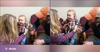 <p>This child&rsquo;s response to hearing his mom and dad for the first time will melt your heart. The little one had the most precious, heartwarming reaction when he finally heard what his mother and father sounded like. Watch the short but tear-jerking video to see how the little guy reacted during that special moment.</p>

<p>Most of us are incredibly blessed, wildly blessed, some might even say. I understand that no one&rsquo;s life is perfect, and we are all going through storms and fighting battles. But when you really stop and think about all that the Lord has given us, you&rsquo;ll soon realize all the blessings in your life. I know the day when everyone gathers and gives thanks is only one day in late November, but because of all the Lord has done for us, thanking Him is a practice we should all do more often.</p>

<p>In fact, many blessings we often overlook entirely, taking them for granted. How frequently do you thank the Lord for your senses? I know that&rsquo;s not something I&rsquo;m in the habit of doing, and I&rsquo;m guessing you aren&rsquo;t either. But what would life be, and how much would it change if we didn&rsquo;t have one or two of them?</p>

<p><a href="https://www.youtube.com/shorts/TaXXm0EDD_E">In a clip posted on YouTube</a>, a young man, who is hearing impaired, is fitted with a special kind of hearing aids. Through these hearing aids, the young man is finally able to hear what his mother and father sound like, and that special moment was captured on camera. Viewers will be able to see the exact moment he hears their voices. His face lights up, and he literally jumps for joy!</p>

<p>What an unbelievably sweet moment between that child and his parents that they will have forever! If seeing that instance of complete joy and happiness doesn&rsquo;t make you choke up and get a little bit emotional, I&rsquo;m not sure anything will.</p>

<p><em><strong><a href="https://www.godtube.com/bible/philippians/4-19">Philippians 4:19</a></strong> &ldquo;And my God will give you all you have need of from the wealth of his glory in Christ Jesus.&rdquo;</em></p>

