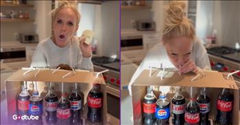 Kristin Chenoweth Undergoes the Ultimate Soda Taste Test