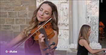 <p>This serene and soul-stirring instrumental &ldquo;Hallelujah&rdquo; cover will bring peace to your soul and spirit today. Its simple elegance is profound and beautiful. Watch the video to hear it.</p>

<p>The video starts in a serene setting in what seems like an ancient countryside mansion. A grand piano sits on a cobblestoned terrace, its player steady on the keys as a violinist performs next to it. Both of the women are completely in tune with their instruments.&nbsp;</p>

<p>They play with peace and grace. And they make the song somehow sound different and heavenly. It brings to mind the <a href="https://www.uwyo.edu/numimage/hallelujah_lyrics.html">lyrics</a> of the song:</p>

<p>I've told the truth, I didn't come to fool you<br />
And even though it all went wrong<br />
I'll stand before the Lord of Song<br />
With nothing on my tongue but Hallelujah</p>

<p>It&rsquo;s a beautiful song played very well, but it&rsquo;s also a beautiful video. It&rsquo;s such an incredible setting. The close-ups on the performers reveal their devotion to the song, and it&rsquo;s interesting to see how they fluidly move their bodies in line with their instruments to create this incredible sound.&nbsp;</p>

<p>There&rsquo;s a gentle interplay between the piano and violin, and the space feels magical and inviting. In the absence of lyrics, the instruments convey emotion and reverence. The whole thing feels blissfully timeless.&nbsp;</p>

<p>It feels so soothing and meditative, cutting right to the soul in a way that only good music can. As the performers strip down the song to its melody, it reveals the true beauty of it. It&rsquo;s an unforgettable video that you&rsquo;ll carry with you the whole day.&nbsp;</p>

<p>Imagine if you were walking along one day and heard this enchanting music all of a sudden out of the blue, almost like it&rsquo;s being played just for you. That&rsquo;s the feeling that this video evokes. It&rsquo;s a rare serenity that you don&rsquo;t encounter every day.</p>
