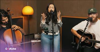 <p>Be inspired and in awe of our great God. This version of a well-known CCM hit is so fresh that it will be like the first time you have heard it! Watch this chilling performance of &lsquo;How Great Is Our God&rsquo; that will give you goosebumps.</p>

<p>As the song begins, you see a band that is very worshipful and pondering. A young woman begins to sing the chorus of &lsquo;How Great is Our God.&rsquo; Her voice is angelic.&nbsp;</p>

<p>This recording is a combination of musical groups. Garett &amp; Kate join forces with Antonio and Allison. The pairing of these instruments and gifts is powerful. Kate has a stunning voice and she has a sweetness to her.&nbsp;</p>

<p>The instruments start to join in with the stunning cello, violin, and piano. Garret sings the chorus with Kate, delivering excellent harmonies.&nbsp;</p>

<p>What will impress you musically is the way that they have such strong dynamics. The tone painting and build of this song make it feel like a brand new worship song has been released, even though it is widely known as a classic. You will not be able to help but join in worship from behind your screen. This version is reflective and leads us to ponder the brilliance of our great God and His glory.&nbsp;</p>

<p>The bridge to this song says:</p>

<p>Name above all names<br />
Worthy of all praise<br />
My heart will sing<br />
How great is our God</p>

<p>As you listen to this beautiful masterpiece of a song, ponder the ways that God is glorious. Watch the heartfelt praise of these young men and women and join in the moment of celebration of our Creator and Savior. He is worthy of all of our praise.&nbsp;</p>

<p><em>&ldquo;Bless the Lord, O my soul! O Lord my God, You are very great;You are clothed with splendor and majesty," <strong><a href="https://www.godtube.com/bible/Psalms/104-1">Psalm 104:1</a></strong></em></p>
