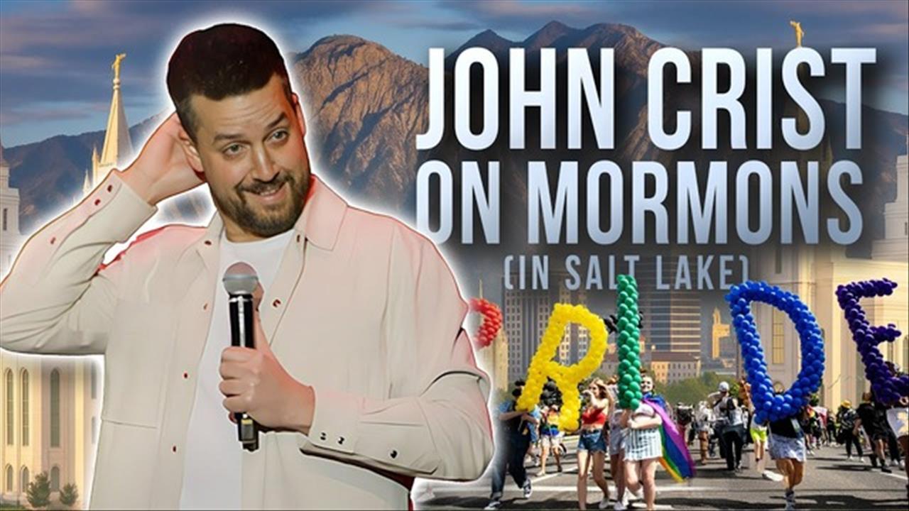 <p>In this live stand-up segment, John Crist shares crowd work and observational humor inspired by touring through Salt Lake City. The material touches on regional culture, religion, social dynamics, and current issues, delivered through an unscripted, conversational style.</p>
