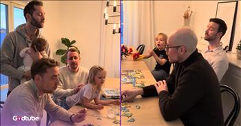 <p>The group Dad Harmony&rsquo;s a cappella rendition of &ldquo;Stuck on You&rdquo; absolutely mesmerizes. The incredibly talented vocalists put their beautiful voices on full display in this excellent, awe-inspiring performance. Watch the short but jaw-dropping clip to listen to their performance of the Lionel Richie classic, &ldquo;Stuck on You.&rdquo;</p>

<p>Is there any musical instrument more versatile and beautiful than the human voice? It&rsquo;s also unbelievably powerful, fully capable of bringing tears to the eyes. Can you think of any other instrument, when played correctly, that can do such a thing? I believe you&rsquo;d be very hard-pressed to find such an instrument.</p>

<p>Additionally, the voice is the original instrument, and it is the only one that was created by God Himself. Those are often overlooked facts about the human voice, but both are true, which probably has a lot to do with why people love hearing a beautiful voice belt out well-written, powerful lyrics. How else do you explain people tearing up or the cold chills that go down the spine when listening to a jaw-dropping vocal performance?</p>

<p><a href="https://www.youtube.com/shorts/buF8RMcb0u0">In a clip posted on YouTube</a>, a group of fathers who have been incredibly blessed musically demonstrate their vocal talents with a hauntingly beautiful performance of Lionel Richie&rsquo;s 1983 hit, &ldquo;Stuck on You.&rdquo;</p>

<p>&ldquo;Needed a friend<br />
And the way I feel now, I guess I&rsquo;ll be with you &lsquo;til the end<br />
Guess I&rsquo;m on my way<br />
Mighty glad you stayed&rdquo;</p>

<p>Their harmonies are on point, staying and remaining in sync with one another, making for a wondrous, unbelievably ear-pleasing musical presentation. None of them misses a single note, staying in lockstep with one another. Their harmonies, one could argue, resemble those of The Beach Boys, who are heralded for their harmonies.</p>

<p>Given how these young men sound in this short clip, one could easily listen to these guys belt out anything. They could sing the phone book, and it would sound good.</p>

<p><em><strong><a href="https://www.godtube.com/bible/colossians/3-16">Colossians 3:16</a></strong> &ldquo;Let the word of Christ dwell in you richly in all wisdom; teaching and admonishing one another in psalms and hymns and spiritual songs, singing with grace in your hearts to the Lord.&rdquo;</em></p>
