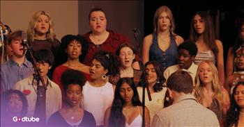 <p>A youthful choir delivers a stunning a cappella cover of &ldquo;Tomorrow&rdquo; from the famous musical and movie, &ldquo;Annie.&rdquo; Their voices are so fine-tuned, it sounds like there are instruments. But it&rsquo;s just their wonderful voices. Play the video to enjoy the sweet sounds.&nbsp;</p>

<p>This version will certainly be unlike any you&rsquo;ve heard before. It starts with bird-like whistle notes and airy vocals that rise and fall with impressive balance. And in contrast, there are moments when the passionate, repetitive chorus almost sounds a little like pop, as surprising as that may sound.&nbsp;</p>

<p>Hearing the singers' voices sweep, lift, and rise is astounding. You can tell all these youth are having a blast as they harmonize. It&rsquo;s a simply beautiful moment.&nbsp;</p>

<p>It&rsquo;s a very creative arrangement of the classic song. The song is usually sung as a solo by tradition, so it&rsquo;s very refreshing to hear a take on it like this.&nbsp;</p>

<p>Some of the <a href="https://www.allmusicals.com/lyrics/annie/tomorrow.htm">lyrics</a> from the long-loved song are:&nbsp;</p>

<p>The sun'll come out<br />
Tomorrow<br />
So ya gotta hang on<br />
'Til tomorrow</p>

<p>The legacy of &ldquo;Annie&rdquo; spans over 140 years. It all <a href="https://childrenstheatre.org/2021/09/28/136-years-of-annie/">began</a> with a poem, &ldquo;Little Orphant Annie,&rdquo; which James Whitcomb wrote in 1885. In 1924, it became a comic strip in the New York Daily News.&nbsp;</p>

<p>A few years later, it was a radio series, and then a movie, with many adaptations over the years. The Broadway musical, &ldquo;Annie,&rdquo; <a href="https://childrenstheatre.org/2021/09/28/136-years-of-annie/">debuted</a> in 1977 and won seven Tony Awards.</p>

<p>&ldquo;Tomorrow&rdquo; is one of the most popular songs from the musical, and it&rsquo;s easy to see why. It&rsquo;s filled with contagious determination, positivity, and grit&ndash;and it sounds nice, too. Music director Ben Bram and his A Cappella Academy have done a wonderful job with their cover.&nbsp;</p>

<p>If you&rsquo;re a fan of musicals, then I hope you are delighted with this thoughtful performance.</p>
