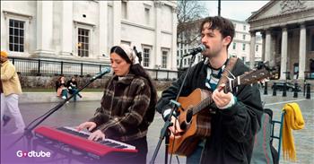 <p>These buskers turned in a stunning duet of Adele&rsquo;s hit &ldquo;Easy on Me.&rdquo; Their rendition of the classic was spectacular, and you&rsquo;ll likely find yourself returning to it again and again. Watch the short but delightful clip to listen to these two incredibly gifted musicians perform Adele&rsquo;s &ldquo;Easy on Me.&rdquo;</p>

<p>There seems to have been a noticeable and considerable resurgence in the popularity of covers as of late. That&rsquo;s likely due in large part to shows like <em>American Idol</em>, <em>The Voice</em> and <em>America&rsquo;s Got Talent</em>. Nearly every musical performance on those popular programs is an individual singing a highly recognizable, beloved tune. Sure, some of them perform originals, but by and large, the majority are covers.</p>

<p>While nearly every even remotely popular tune has been covered, some are more difficult to do than others, much more so in some cases. For instance, someone attempting to sing a Whitney Houston, Aretha Franklin or Mariah Carey song has a tall task ahead of them. Those ladies could hit notes that most people can only dream about reaching.</p>

<p>The same can be said for someone trying to perform a tune from British crooner Adele. She has an unmistakable, distinctive voice and sound, and arguably has one of the best voices in all of music, ever. However, that did not stop <a href="https://www.youtube.com/watch?v=L4DsivXQQ9c">two young musicians from giving Adele&rsquo;s &ldquo;Easy on Me&rdquo; their best shot</a>.</p>

<p>Despite the challenge of trying to live up to the original version, the two talented young musicians knock their cover out of the park. It&rsquo;s fantastic, with each of them putting their considerable musical gifts and talents on full display. And because they did, we are all blessed with a fabulous cover of the song that is near and dear to the hearts of many.</p>

<p>How can you not appreciate and admire what these two young people accomplished with a truly difficult tune?</p>

<p><em><strong><a href="https://www.godtube.com/bible/colossians/3-16">Colossians 3:16</a></strong> &ldquo;Let the word of Christ dwell in you richly in all wisdom; teaching and admonishing one another in psalms and hymns and spiritual songs, singing with grace in your hearts to the Lord.&rdquo;</em></p>
