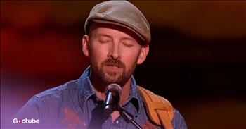 <p>Bob Dylan&rsquo;s &ldquo;Forever Young&rdquo; gets a stunning cover on <em>The Voice</em> by a 42-year-old stay-at-home dad with a youthful voice. It&rsquo;s a wonderful performance. Play the video to see it.</p>

<p>Youth often dominates <em>The Voice</em> stage, but this man, Joe Topping, proves that age has no effect on talent. His voice absolutely stuns the judges, and judge Anne-Marie&rsquo;s jaw almost hit the floor from the moment he started singing.&nbsp;</p>

<p>His voice is gentle and lovely&mdash;the kind you&rsquo;d want to hear sing a lullaby. As he sings, his wife and two sons stand proudly by, watching. Two judges slammed their buttons to snag Joe for their team, but judge Olly Murs secured him for his team by blocking judge Sir Tom Jones, much to Tom&rsquo;s disdain.&nbsp;</p>

<p>&ldquo;Your performance was impeccable. I was incredible, honestly, genuinely amazing&hellip;I think that you&rsquo;re great,&rdquo; Olly <a href="https://www.youtube.com/watch?v=Yk1IrWTXLL8">told</a> Joe.&nbsp;</p>

<p>&ldquo;I love the way you sang,&rdquo; <a href="https://www.youtube.com/watch?v=Yk1IrWTXLL8">said</a> Jones. &ldquo;It was just real. You just came through like you meant it and you know, I loved it.&rdquo;&nbsp;</p>

<p>&ldquo;It was so beautiful,&rdquo; <a href="https://www.youtube.com/watch?v=Yk1IrWTXLL8">added</a> Anne-Marie.&nbsp;</p>

<p>Judge Will.i.am <a href="https://www.youtube.com/watch?v=Yk1IrWTXLL8">said</a>, &ldquo;I knew you were playing the guitar because your singing and timing were one. It was immaculate. You have a really, really awesome talent.&rdquo;&nbsp;</p>

<p>&ldquo;It&rsquo;s honest. The world needs that type of singer-songwriter, playing from the heart, connecting to other people&rsquo;s hearts,&rdquo; he <a href="https://www.youtube.com/watch?v=Yk1IrWTXLL8">continued</a>. &ldquo;People like Bob Dylan, that craftsmanship, those types of artists, they need to resurface.&rdquo;&nbsp;</p>

<p>Joe <a href="https://joetoppingmusic.com/bio">grew</a> up listening to Irish and American folk songs at his father&rsquo;s club. His father was also a singer. Joe was always surrounded by traveling musicians and great music, so it&rsquo;s a no-brainer that he&rsquo;d also develop some musical skills.&nbsp;</p>

<p>He&rsquo;s a wonderful singer and guitarist, and his family should be proud that he made it on The Voice and impressed the judges so well.</p>
