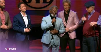 <p>Gaither Vocal Band gives a stunning live cover of &ldquo;Can&rsquo;t Help Falling in Love,&rdquo; and it will make you feel all the lovey-dovey feelings. It&rsquo;s a cover that&rsquo;s so sweet and deep&mdash;you&rsquo;ll fall right in. Play the video, lie back, and enjoy the wonderful experience.</p>

<p>The Elvis&rsquo; classic has very simple lyrics that aren&rsquo;t very diverse, but it&rsquo;s just simply one of the most lovely of songs, and the Gaither Vocal Band makes it sound all the lovelier with its cover. Some of the lyrics to &ldquo;Can&rsquo;t Help Falling in Love&rdquo; are:&nbsp;</p>

<p>Take my hand &nbsp;<br />
Take my whole life too &nbsp;<br />
For I can't help falling in love with you &nbsp;<br />
No I can't help falling in love with you</p>

<p>The men on the stage are in perfect harmony. And though the song only lasts three minutes, the deep, slow cover makes it feel longer, which is wonderful. The Gaither Vocal Band usually lends its voices to Gospel songs, but it&rsquo;s also a treat to hear them cover something that Elvis sang.&nbsp;</p>

<p>Elvis <a href="https://americansongwriter.com/the-story-behind-cant-help-falling-in-love-by-elvis-presley-and-the-record-setting-soundtrack-from-blue-hawaii/">debuted</a> &ldquo;Can&rsquo;t Help Falling in Love&rdquo; in his movie, Blue Hawaii&ndash;his highest-grossing film. Since then, the famous singer <a href="https://www.songfacts.com/facts/elvis-presley/cant-help-falling-in-love">ended</a> most of his concerts with a performance of this song. The song has been popular at different times during the decades, and several singing competition contestants have used it to successfully win over judges and audiences.&nbsp;</p>

<p>It will always be a lovely and romantic song that touches people&rsquo;s hearts. Hearing it today will remind you of why it&rsquo;s lasted so long. It&rsquo;s simply a treasure.&nbsp;</p>

<p>The Gaither Vocal Band enhances it with their rich voices and heartfelt delivery. They give the song a beautiful warmth that you can almost feel. Even Elvis, the King of Rock and Roll, would be proud, no doubt.</p>
