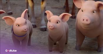 <p>The classic novel &ldquo;Animal Farm&rdquo; has been reimagined as a stunning new animated movie. This film promises to be one that the entire family can enjoy together. Watch the short but delightful trailer to get a look at the upcoming animated feature film, &ldquo;Animal Farm.&rdquo;</p>

<p>Books have, and probably always will, been places Hollywood turns to for ideas for its films. In fact, odds are pretty high that if you&rsquo;re watching a movie or a television show, it was a novel and just adapted for the big or small screen. It makes sense why the film industry adapts books into movies and TV shows so regularly. A lot of people will already be familiar with the work, and, as a result, likely to have a built-in audience.</p>

<p>That is especially true for a classic novel such as &ldquo;Animal Farm.&rdquo; Written by George Orwell and published in the 1940s, &ldquo;Animal Farm&rdquo; is about a group of animals who, after realizing they are being mistreated, band together to oust their human owners.</p>

<p>However, after doing so, they create a power structure with very clearly defined rules. Of course, several animals assume power and control, claiming to have only good, the best of intentions. But as the animals soon find out, power corrupts, and ideas that were once considered good can be used for nefarious purposes. As the most famous and recognizable passage from the book states, &ldquo;all animals are equal, but some are more equal than others.&rdquo;</p>

<p>&ldquo;<a href="https://www.youtube.com/watch?v=g8wLmj9SiKM">Animal Farm,&rdquo; which opens in theaters on May 1</a>, is <a href="https://www.imdb.com/title/tt2467700/?ref_=nv_sr_srsg_0_tt_8_nm_0_in_0_q_Animal%20F">rated PG for</a> &ldquo;thematic elements, some action/violence, rude humor and language.&rdquo;</p>

<p>The film features an all-star cast, with the cartoon characters being voiced by some very recognizable and distinct voices. Woody Harrelson, Seth Rogen, Glenn Close, Kieran Culkin and Jim Parsons all have parts in this new animated film based on the classic novel by Orwell.</p>

<p><em><strong><a href="https://www.godtube.com/bible/1-corinthians/2-5">1 Corinthians 2:5</a></strong> &ldquo;So that your faith might be based not on man&rsquo;s wisdom but on the power of God.&rdquo;</em></p>
