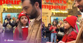 <p>Every now and then, joy breaks out where no one expects it &mdash; between grocery aisles, under fluorescent lights, in the middle of an ordinary workday that feels a little too quiet. And then suddenly&hellip; music begins. This unexpected store performance of &lsquo;Ain&rsquo;t No Mountain High Enough&rsquo; is fantastic.&nbsp;</p>

<p>Little Maya Portella walks toward a man gently tinkering at a piano tucked inside a busy store. There&rsquo;s a shy boldness about her, the kind only children seem to carry &mdash; as if the world is still full of possibility waiting to be touched. She asks to play along, and within moments, her small hands find the keys like they were made for this very song.</p>

<p>At first, shoppers pause only briefly, curiosity flickering across their faces. Carts slow. Conversations soften. Something in the air shifts as Maya begins to play note for note, her confidence growing with every chord. Then another surprise unfolds.</p>

<p>An onlooker steps forward from the crowd and begins to sing, their voice rising above the hum of the store. Heads turn. Smiles spread. And just like that, strangers become an audience &mdash; drawn into a moment none of them planned but all of them needed.</p>

<p>More voices join. The music swells. What began as a quiet exchange at a piano becomes a full burst of song, laughter, and delight. People lean over railings, gather at the edges, and clap along as the familiar rhythm of &ldquo;Ain&rsquo;t No Mountain High Enough&rdquo; fills the space with something brighter than routine.</p>

<p>It feels like the world pauses long enough to breathe.</p>

<p>There&rsquo;s something delightfully fun and sacred about unexpected music &mdash; how it slips into heavy days and reminds us that joy is still alive, still waiting for a place to land. In the middle of errands and deadlines, a little girl&rsquo;s courage becomes a spark that turns strangers into a choir and an ordinary store into a stage.</p>

<p>And maybe that&rsquo;s why moments like this linger long after the last note fades.</p>

<p>Because sometimes what we need most isn&rsquo;t another task crossed off the list &mdash; it&rsquo;s a reminder that beauty can interrupt us, that laughter can echo where stress once lived, and that a single brave step toward a piano can turn an entire crowd into a celebration.</p>

<p>If you&rsquo;re anything like me, a burst of music in the middle of the day feels like a small miracle &mdash; the kind that lifts your shoulders, softens your heart, and whispers that joy is never as far away as we think.</p>

<p><em>&ldquo;Sing to the Lord a new song; sing to the Lord, all the earth.&rdquo; <strong><a href="https://www.godtube.com/bible/psalms/96-1">Psalm 96:1</a></strong></em></p>
