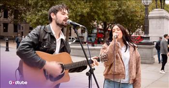 <p>UK Street performers Leire and Atticus Blue amaze in their newest cover. Their awe-inspiring duet cover of &ldquo;You Are the Sunshine of My Life&rdquo; has passersby captivated. Give it a listen to fall into the sweet melody.</p>

<p>The two singers sound marvelous together. They have got tons of style and personality, and you can hear their passion for the song in their voices. They bring a little bit of majesty and magic to their cobblestoned street.&nbsp;</p>

<p>They completely make the Stevie Wonder classic their own, as well. They&rsquo;ve got a knack for drawing people in.</p>

<p>Lyrics to &ldquo;You Are the Sunshine of My Life&rdquo;:</p>

<p>Ohh, you are the sunshine of my life, yeah<br />
That's why I'll always stay around &ndash; mm-mmm, yeah-yeah<br />
You are the apple of my eye (Love has joined us...)<br />
Forever, you'll stay in my heart (Let's love sweet love)</p>

<p>The 1973 song was Stevie&rsquo;s <a href="https://www.udiscovermusic.com/stories/stevie-wonder-you-are-the-sunshine-of-my-life-song/">third</a> No.1 hit in the US. It also won Stevie the 1973 Grammy for Best Male Pop Vocal Performance. &nbsp;</p>

<p>He <a href="https://www.songfacts.com/facts/stevie-wonder/you-are-the-sunshine-of-my-life">wrote</a> the song about his wife, Syreeta Wright. It was impromptu, and once he and his band joined in, Stevie said they would record it that day. He knew from the start it was special.&nbsp;</p>

<p>Leire and Atticus are smart to sing the song together, as it is an incredibly romantic song that people associate with love and couples. Their voices blend effortlessly when they harmonize. Leire&rsquo;s strength and depth perfectly balance Atticus&rsquo; light and weavy voice.&nbsp;</p>

<p>Strangers stop in their tracks to see and hear them perform, and I would too. There&rsquo;s a palpable intimacy in their performance that invites people in. It&rsquo;s intriguing.&nbsp;</p>

<p>Once you hear them together, it turns a common moment into something memorable, and there&rsquo;s a kind of power in that. It is practically unforgettable.&nbsp;</p>
