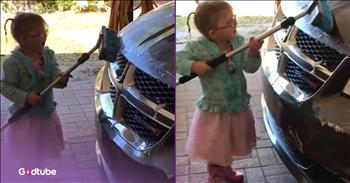 <p>These sweet youngsters tried to be helpful. They wanted to believe that what they were doing was helping their mother. Watch the short but hysterical clip to see what these two children were doing, and what they thought they were accomplishing for their mom.</p>

<p>Everyone wants to be somewhere and with people who appreciate and love them. People want to be in a place where they feel like they belong and where what they say and do matters. How awful would it be to be somewhere and with people who completely disregard and ignore your opinions and contributions?</p>

<p>That&rsquo;s one of the reasons why it&rsquo;s always important and necessary to acknowledge others and be appreciative of what they do. I mean, how difficult is it to say, &ldquo;Thank you&rdquo;? Apparently, given how little people say it, it must be rather challenging. Also, looking down on someone for this or that reason is one of the worst, most soul-crushing things people regularly do to one another. Just show people kindness and appreciation every so often.</p>

<p>In a <a href="https://www.youtube.com/shorts/ayUrgyIQWAs">clip posted on YouTube</a>, a mother walked in on her two children as they were trying to clean her minivan with bubbles. Both of the little ones wholeheartedly believed that what they were doing would help their mother and her dirty van.</p>

<p>As the video begins, the mother comes across the empty bottle of bubbles, most of which had ended up on the ground, with the rest on the van. The mom encounters her little girl, who is hard at work cleaning the vehicle.</p>

<p>Mom tries to feign excitement, not wanting to discourage their sweet and loving effort.</p>

<p>&ldquo;Oh, you guys are cleaning my car with bubble soap,&rdquo; the mother states.</p>

<p>&ldquo;It cleaning it,&rdquo; the little girl earnestly responds.</p>

<p>The little girl added that now that the van was being cleaned, their mother could be happy. She had no other concern than her mother&rsquo;s happiness.</p>

<p><em><strong><a href="https://www.godtube.com/bible/proverbs/22-6">Proverbs 22:6</a></strong> &ldquo;If a child is trained up in the right way, even when he is old, he will not be turned away from it.&rdquo;</em></p>
