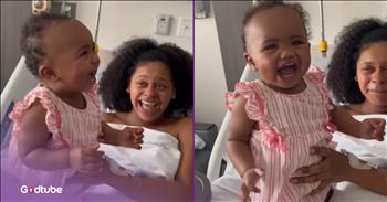 <p>This little girl&rsquo;s reaction to her newborn brother is beyond adorable. It was the first meeting between the two young siblings, and it&rsquo;s safe to say that she was smitten with her brother. Watch the short but sweet clip to see how the young woman reacts when she sees her baby brother for the first time.</p>

<p>Sadly, throughout our lives, relationships will come and go. Some will get stronger while others will get weaker and weaker until they cease to exist. People will be in our lives for a season or two, then leave. Unless they become a true-blue, diehard friend, this is a fact of life. Acquaintances come, and acquaintances go.</p>

<p>Even though a lot of relationships will be here for a time or two and then slowly disintegrate, there are some that will last our entire lives &ndash; from childhood until the day we take our final breath. Not even the closest of spouses can say that. Of course, I&rsquo;m talking about the bonds between siblings. Depending on the age difference, siblings grow up together, experience childhood, those angsty teenage years and reach adulthood at the same time.</p>

<p><a href="https://www.tiktok.com/@djpv.5/video/7606923532227906847">In a short clip posted on social media</a>, a young woman is in the hospital, anxiously awaiting. She is mere moments away from meeting her newborn baby brother for the first time. After this meeting, her life will never be the same. The person will forever be in her life, likely forming a close, loving bond - the kind that only develops between siblings.</p>

<p>She is standing up in the hospital bed, as the man, likely the children&rsquo;s father, picks up the newborn child and starts to bring the baby over for her to gaze upon. The toddler cannot contain her glee and utter excitement. She begins shrieking wildly, knowing that she is about to meet her baby brother.</p>

<p>What a sweet and heartwarming moment between these two siblings.</p>

<p><em><strong><a href="https://www.godtube.com/bible/proverbs/17-17">Proverbs 17:17</a></strong> &ldquo;A friend is loving at all times, and becomes a brother in times of trouble.&rdquo;</em></p>
