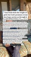 Your brain feels the weight of grief, but God's promises reveal how hope carries us through it.

Grief touches the mind, body, and spirit. But, there is hope.

Science shows how loss changes the brain, but Scripture reveals how God’s promises bring healing and peace. Even when sorrow feels heavy, His presence brings comfort that reaches deeper than pain.
