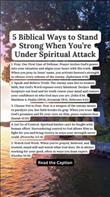 God never leaves you unarmed for the battles you face.

He’s already equipped you with everything you need to stand firm and overcome every attack.
