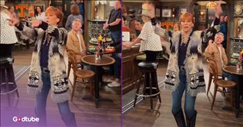 <p>Reba McEntire led a sing-along of a classic tune on the set of her sitcom. The entertainment legend had everyone in the studio audience, and even some cast members, singing this beloved Neil Diamond song. Watch the short but delightful clip to see and hear the musical performance on the set of &ldquo;Happy&rsquo;s Place.&rdquo;</p>

<p>Filming movies and television shows is difficult work and often results in long, stressful days. When working on a film or television set, it&rsquo;s not abnormal to regularly put in 10 to 12-hour days. Since everyone is trying to get a lot done on a strict deadline, this can cause some tension and anxiety. When things don&rsquo;t go according to plan on set, people can lash out at one another and blame each other for this or that going wrong. That&rsquo;s a work environment that no one wants.</p>

<p>That&rsquo;s when things become stressful and overwhelming on set; it&rsquo;s a good idea to do something to change and lighten the mood for the cast and crew. It really doesn&rsquo;t matter what it is as long as it keeps people from screaming and yelling at each other. It appears that Reba has found a unique and fun way to keep things fun on the set of &ldquo;Happy&rsquo;s Place.&rdquo;</p>

<p><a href="https://www.instagram.com/reel/DV6-dzLgF1a/">In a clip posted on social media</a>, the Queen of Country Music has the studio audience singing one of the greatest, most infectious and catchiest songs of all time: Neil Diamond&rsquo;s &ldquo;Sweet Caroline.&rdquo; &nbsp;Not only does she direct those watching the filming of the NBC show, but she also joins in, as do several other castmates.</p>

<p>If you thought this was a one-time thing, you would be badly mistaken. Reba, in her post, mentioned that these musical performances take place every day on set.</p>

<p>&ldquo;One of my favorite parts of each day on set: our sing-alongs with the audience,&rdquo; she wrote.</p>

<p><em><strong><a href="https://www.godtube.com/bible/colossians/3-16">Colossians 3:16</a></strong> &ldquo;Let the word of Christ dwell in you richly in all wisdom; teaching and admonishing one another in psalms and spiritual songs, singing with grace in your hearts to the Lord.&rdquo;</em></p>
