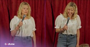 Comedian Erica Rhodes Hilariously Proves That TV is Dead 