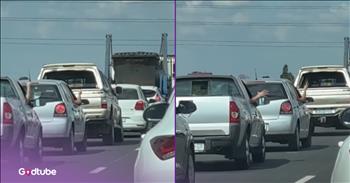 <p>These drivers proved that traffic jams are better with a little friendly competition. The motorists found a way to make the best of a bad situation. Watch this short, but hilarious clip that shows even traffic jams can be fun in the right circumstances.</p>

<p>Everybody is constantly on the move, always with someplace to go and be. The sooner we get to that location, the better, and hopefully, there is nothing in our way that delays our arrival. If there is, and we are late, then that&rsquo;s when tempers can flare.</p>

<p>One of the most common delays is traffic. Those who live in large metropolitan areas understand this travel impediment all too well. At some point, it becomes accepted as a part of life, and individuals start planning their travel schedules around traffic. But even then, that doesn&rsquo;t mean anyone enjoys being stuck in stop-and-go traffic for miles. That is no one&rsquo;s idea of a good time, and if it is, they may need to seek medical attention.</p>

<p>However, life is often what you make of it, right? Situations and circumstances will not always be ideal, but how we respond to them is one thing we can control. Do we, with our attitude, want to make the situation better or worse? That is completely up to us.</p>

<p><a href="https://www.instagram.com/reel/DWPmfzUD_Rf/">A clip posted on social media</a> shows how two people in South Africa made the best of a less-than-ideal situation. Instead of getting upset, they played the classic and always-popular Rock-Paper-Scissors while sitting in traffic.</p>

<p>It&rsquo;s unclear who came out on top, what prize was given to the winner or whether there even was one. Both drivers could have gotten upset and laid on the horn, imploring the vehicle in front of them to move, but what good would that have done? Instead, both found a unique and hilarious way to pass the time during unpleasant circumstances.</p>

<p><em><strong><a href="https://www.godtube.com/bible/ephesians/4-32">Ephesians 4:32</a></strong> &ldquo;And be kind to one another, full of pity, having forgiveness for one another, even as God in Christ had forgiveness for you.&rdquo;</em></p>
