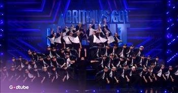 <p>This performance is powerfully unique and incredibly original. Watch this BGT LMA dance routine that will have you completely captivated.</p>

<p>You have likely never seen anything like this. The creativity of this audition is amazing and will inspire you to think outside the box. A group of young people takes the stage to shine.&nbsp;</p>

<p>As they begin this BGT LMA dance routine, the judges watch in anticipation. One girl begins strongly commanding the crowd as the team begins to move their arms to the clicks in sync with the song. They even use their shirts under their jackets as part of the performance. The girls in the middle use their arms to extend outward to the others.&nbsp;</p>

<p>Suddenly, the lights are out, and the shirts glow in the dark, turning blue. It is mesmerizing and unlike anything that you have ever seen. The dancers finish the performance, and the lead dance captain comes out cheering. The judges say that their dance routine was different and exceptional. They discuss how if one person misses their moment, then everything falls apart. The choreographer comes out on the stage in tears and is complimented. The judges approve this group with great zeal.&nbsp;</p>

<p>Watching this BGT LMA dance routine will remind you of the importance and value in the kingdom of God. We each play a vital role. Even if you feel that your part is small, when you remember the big picture, the Lord is doing good work among His people and accomplishing His mighty purposes. Take a minute to be in awe of the work that can be done when a team comes together for a mission and a focus bigger than themselves.&nbsp;</p>

<p><em>&ldquo;From him the whole body, joined and held together by every supporting ligament, grows and builds itself up in love, as each part does its work.&rdquo; <strong><a href="https://www.godtube.com/bible/Ephesians/4-16">Ephesians 4:16</a></strong></em></p>
