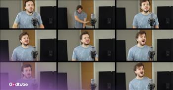 <p>This stunning a cappella rendition of '80s Classic &ldquo;The Final Countdown&rdquo; will have you reminiscing about the good old days. It is a thoroughly impressive cover. Play the video to listen.</p>

<p>Jared Halley displays an incredible amount of range in this single-man a cappella as he transitions between unique sounds of high and low to make this thrilling "The Final Countdown" a cappella cover. He somehow even manages to mimic instruments like the guitar with his voice. The only real instrument he uses is a hand maraca.&nbsp;</p>

<p>The video visually conveys all his effort across 16 frames. In a couple of them, he&rsquo;s dancing in the background, which makes &ldquo;The Final Countdown" a cappella cover even more entertaining, even though it&rsquo;s highly entertaining anyway.&nbsp;</p>

<p>&ldquo;The Final Countdown&rdquo; is a song that carries so much energy. It&rsquo;s originally sung by a Swedish all-male band called Europe, and was released in 1986.&nbsp;</p>

<h2>Some of the Final Countdown Lyrics Are:&nbsp;</h2>

<p><a href="https://www.godtube.com/blog/10-christian-baby-dedication-songs.html">We're leaving together</a>, but still, it's farewell<br />
And maybe we'll come back to Earth, who can tell?<br />
I guess there is no one to blame<br />
We're leaving ground (Leaving ground)</p>

<p>Singer Joey Tempest came up with the tune for the song before the lyrics came.</p>

<p>&ldquo;For a day the song was actually called <em>The Final Breakdown</em>,&rdquo; Joey <a href="https://www.loudersound.com/bands-artists/europe-the-final-countdown-story-behind-the-song">said</a>. &ldquo;But in the end we thought the original choice and title were best because that rhythm made you want to jump up and down.&rdquo;</p>

<p>The song was an immediate hit and reached the top of the singles charts in 25 countries.</p>

<p>The band is still together today, and they still love performing their biggest hit for fans.&nbsp;</p>

<p>&ldquo;I love looking out at all the smiling faces when then that intro kicks in,&rdquo; Joey <a href="https://www.loudersound.com/bands-artists/europe-the-final-countdown-story-behind-the-song">said</a>. &ldquo;In all four corners of the world I&rsquo;m often told that it&rsquo;s a bucket-list moment for fans who never saw us play it before. And that&rsquo;s a very special thing for a musician to hear.&rdquo;</p>
