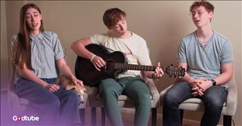 <p>There&rsquo;s something about three voices rising together that feels like sunlight slipping through your kitchen window while the coffee&rsquo;s still brewing and the to-do list is already too long, especially when it&rsquo;s Life in 3D&rsquo;s chilling &lsquo;Moon River&rsquo; rendition! It&rsquo;s soft, steady, and somehow meets you right in the middle of the chaos. That&rsquo;s what happens when siblings Daylon, Daura, and Devon Veater&mdash;known as Life in 3D&mdash;get together when they can to sing. They&rsquo;re all in college now, of course!</p>

<p>Originally made famous by Andy Williams, &ldquo;Moon River&rdquo; became a household favorite after it appeared in the 1961 film &lsquo;Breakfast at Tiffany's.&rsquo; <a href="https://en.wikipedia.org/wiki/Moon_River">Written</a> by Henry Mancini and Johnny Mercer, the song even won an Academy Award for Best Original Song.&nbsp;</p>

<p>And maybe that&rsquo;s why it still lingers&mdash;it carries that timeless, familiar comfort, like something your mom or grandma might have hummed while folding laundry. When Life in 3D sings, &ldquo;Moon river, wider than a mile, I&rsquo;m crossing you in style someday&hellip;&rdquo; it feels less like the thoughts we share with our loved ones&ndash;gentle, steady, and full of hope for what&rsquo;s ahead.</p>

<h2>Life in 3D Has Quite the Story&nbsp;</h2>

<p>And their story? It feels like something every working mom will recognize.</p>

<p>These three grew up in a <a href="https://www.godtube.com/blog/veater-siblings-story-behind.html">home</a> where life was happening all around them. In Phoenix, Arizona, their mom homeschooled them and intentionally wove music into their everyday routines. Not in a complicated, Pinterest-perfect way&mdash;but in the middle of real life.&nbsp;</p>

<p>One child is singing while doing dishes. Another humming while folding laundry. Another picking up a guitar between responsibilities. Sound familiar? It&rsquo;s the kind of life where you&rsquo;re multitasking everything, but somehow the ordinary becomes sacred.</p>

<p>Music wasn&rsquo;t a strategy&mdash;it was just part of their rhythm of daily life. Kind of like how art is doodled into everything around me at home. Their <a href="https://www.godtube.com/blog/veater-siblings-story-behind.html">grandfather</a> saw it early on. He loved music and encouraged them, helping plant seeds of confidence and joy. But even then, the Veater siblings weren&rsquo;t chasing anything big. They were just doing what families do&mdash;showing up, learning, growing, making a little noise along the way.</p>

<p>Until one simple moment changed everything.</p>

<h2>Life in 3D Started With One Video Online&nbsp;</h2>

<p>They shared a video online, just a song, just their voices, and suddenly people started paying attention because they were that good! That&rsquo;s how they became accidental viral stars. Just faithfulness in the small things&mdash;and God doing what He does best.</p>

<p>And now, even as they juggle college, responsibilities, and life transitions, they still love music the same way they did at the beginning. It&rsquo;s not about fame&mdash;it&rsquo;s about connection. It&rsquo;s about using what they&rsquo;ve been given to bring light into someone else&rsquo;s day.</p>

<p>And maybe that&rsquo;s what makes this so special for you, too.</p>

<p>Because you don&rsquo;t need a stage to make something meaningful. You don&rsquo;t need a perfect schedule or extra hours in the day. You&rsquo;re already living a life full of moments that matter&mdash;in the carpool line, in the laundry room, at your desk, in the quiet minutes before everyone wakes up.</p>

<p>God is already there.</p>

<p>Life in 3D reminds us that He uses the everyday. The in-between. The ordinary rhythms of a busy life. And somehow, He turns them into something that reaches farther than we ever imagined.</p>

<p>So maybe today, while dinner&rsquo;s simmering or emails are waiting, you let a song play in the background. Maybe you hum along. Maybe you let your shoulders drop just a little.</p>

<p>Because even here, in your full, messy, beautiful life, God is still writing something that sings.</p>

<p><em><strong><a href="https://www.godtube.com/bible/psalms/68-19">Psalm 68:19</a></strong> "Blessed be the Lord, who daily bears us up; God is our salvation."</em></p>
