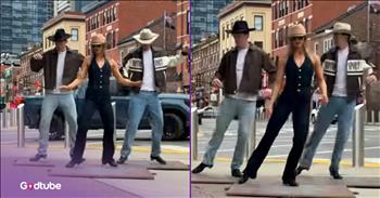 <p>The Gardiner brothers got some help with their &ldquo;Jolene&rdquo; dance routine. The incredibly talented dancing siblings got a helping, or more accurately, an extra pair of sure-footed feet, for their choreographed number set to the Dolly Parton classic. Watch the short but jaw-dropping clip to see the gifted trio&rsquo;s &ldquo;Jolene&rdquo; dance.</p>

<p>Dance has to be, without question, the most challenging of all art forms to master. The others, like painting and filmmaking, require skill, a ton of hard work and great attention to detail. However, dance, in my estimation, tops them all when it comes to the level of difficulty.<br />
Like the others, dance also requires attention to detail and a lot of natural talent and skill.&nbsp;</p>

<p>However, people can practice for years, making a huge investment of blood, sweat and tears, and still only be a marginal, passable dancer. Also, it goes without saying that possessing a fair amount of athletic ability is crucial to being a successful dancer, whereas that is not the case with the others.</p>

<p>That is all that it takes to be a strong dancer when doing it just by yourself. Now, add one, two or even more dancers to the mix, and the difficulty level has increased significantly. Choreographed dances, while they might look good and are captivating, are a ton of work and require impeccable timing to pull off. <a href="https://www.youtube.com/shorts/UHt0nsKkw0w">In a clip posted on YouTube</a>, the Gardiner brothers challenge themselves further by adding another person to their routine, showing off their stuff to &ldquo;Jolene,&rdquo; a tune by the legendary and incomparable Dolly Parton.</p>

<p>As you would expect, the dance routine is superb, with each member of the trio staying in sync with one another the entire time, never missing a step for even a second. It&rsquo;s yet another captivating display that will leave you asking, &ldquo;How did they do that?&rdquo;</p>

<p><em><strong><a href="https://www.godtube.com/bible/psalms/149-3">Psalm 149:3</a></strong> &ldquo;Let them give praise to his name in the dance: let them make melody to him with instruments of brass and corded instruments of music.&rdquo;</em></p>
