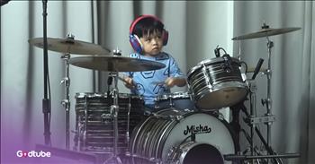 <p>This 4-year-old&rsquo;s &ldquo;Holy Forever&rdquo; drum cover is a must-watch. The little one demonstrated his jaw-dropping, eye-popping musical gifts as he played the Chris Tomlin classic. Watch the short but awe-inspiring clip to see and hear the young man play &ldquo;Holy Forever&rdquo; on the drums.</p>

<p>Everyone, even those who may think they were not, was blessed with talents and gifts. Now, just as we are all uniquely created individuals, not mere carbon copies or duplicates, so are our talents. Those gifts and skillsets are as different and varied as the people they were given to, and none of them is the same.</p>

<p>Of course, we all know what some of those talents include. Some people may be excellent public speakers. Others might be tremendous athletes, while others are proficient with their hands and excel in areas like woodworking and construction. Everyone has something to offer and something to contribute. Those gifts were given for a reason. God doesn&rsquo;t do anything without a specific purpose in mind.</p>

<p><a href="https://www.youtube.com/watch?v=dY_rSthSAeU">In a clip posted on YouTube</a>, a young man puts his considerable musical talent on full display. The speed and precision with which he plays the drums are unbelievable, and given his age, it is even more impressive. He doesn&rsquo;t make a false or wrong move throughout the entire short video.</p>

<p>He can do something with ease that most people decades older than him cannot do. The young man is simply outstanding, playing a song that is known and loved by many, making it look effortless.</p>

<p>This video shows that God has bestowed gifts upon everyone, including the youngest among us, and those gifts are incredible and powerful. This clip reminds us that, as the little one in the video does, we are to use our gifts and skills to bring glory and honor to His name.</p>

<p><em><strong><a href="https://www.godtube.com/bible/james/1-17">James 1:17</a></strong> &ldquo;Every good gift and every perfect gift is from above, and comes down from the Father of lights, with whom is no fickleness, neither shadow of turning.&rdquo;</em></p>
