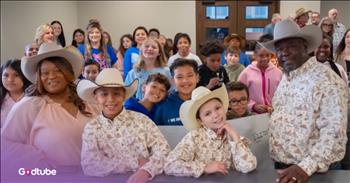 <p>In a heartwarming move, students showed up to their classmate&rsquo;s adoption ceremony. The little ones looked on as one of their buddies was officially adopted. Watch the short but tear-jerking clip to see and hear more about the child being legally adopted and about the special audience members.</p>

<p>All children deserve a happy, safe and loving place to call home. They have a right to be with people &ndash; a family - who will look after them and tend to their needs. Who wouldn&rsquo;t want that? Those are situations and environments in which children can and will blossom and thrive.</p>

<p>Living in a safe environment and being around good, trustworthy and decent people shouldn&rsquo;t be too much to ask, right? However, sadly, that is not the reality for far too many children. Many children throughout the country are removed from their homes for whatever reason and placed in foster homes. Once in the foster system, many then bounce from one home to another until they are 18. At that point, they are expected to live on their own, without having ever received any guidance or instruction.</p>

<p><a href="https://www.youtube.com/watch?v=5teq2L8e44w">But as a clip posted on YouTube</a> shows, one young man will no longer be moved from foster home to foster home. That&rsquo;s because he was officially adopted.</p>

<p>&ldquo;I&rsquo;ll happily approve this adoption and grant your name change,&rdquo; the judge said, as the room erupted with a round of applause.</p>

<p>To make that special moment even sweeter, the little guy&rsquo;s classmates were on hand to witness him get adopted. &nbsp;As the clip mentions, nearly every one of his 50 classmates was in attendance to watch the 11-year-old get adopted.</p>

<p>When talking about what it meant to have his classmates there to see him get adopted, the young man got choked up.</p>

<p>&ldquo;It was very fun and very emotional,&rdquo; the 11-year-old said. &ldquo;And I had a great time, and I appreciate all my friends coming with me.&rdquo;</p>

<p><em><strong><a href="https://www.godtube.com/bible/proverbs/22-6">Proverbs 22:6</a></strong> &ldquo;If a child is trained up in the right way, even when he is old, he will not be turned away from it.&rdquo;</em></p>
