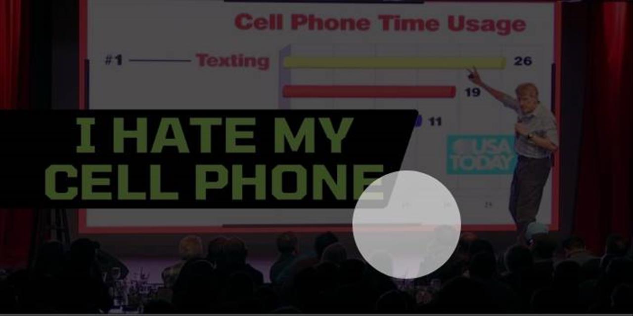 <p>Comedian Don McMillan takes a hilarious look at our obsession with cell phones &mdash; from autocorrect disasters to password cats &mdash; in this clean stand-up comedy clip.</p>
