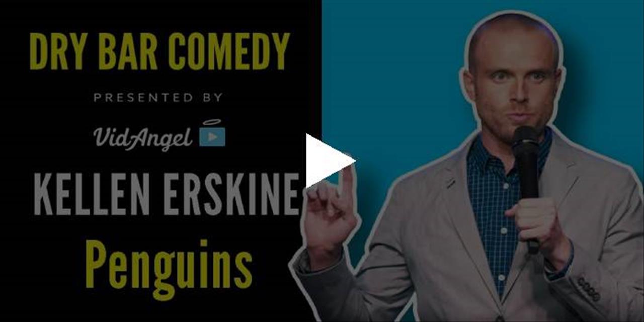 <p>Comedian Kellen Erskine makes a hilarious case for why penguins don't belong in Antarctica &mdash; and why Evolution might have some explaining to do &mdash; in this clean stand-up clip from Dry Bar Comedy.</p>
