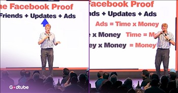 Comedian Hilariously Proves that Facebook Is Evil
