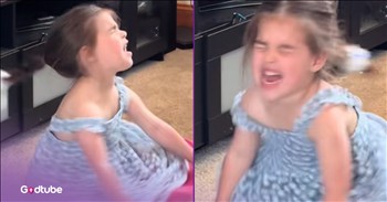 <p>A little girl put her own spin on Creed&rsquo;s &ldquo;One Last Breath.&rdquo; The youngster gave a cover performance, singing the beloved rock song from the early 2000s, and she did so in a most unusual way. Watch the short but hysterical clip to see how this young woman&rsquo;s performance is much different than most covers.</p>

<p>Today, covers are a dime a dozen. If you thought, for whatever reason, that covers were going out of style and that they were an old, out-of-fashion tradition, you&rsquo;d be badly mistaken. If anything, covers are more plentiful today than they have been in quite some time.</p>

<p>Musical covers are heard literally everywhere &ndash; Spotify, Apple Music, Pandora and anywhere else music can be streamed. Additionally, musical covers account for 99.9 percent of what is heard on popular shows like American Idol, The Voice and America&rsquo;s Got Talent. There are also thousands of videos on YouTube in which covers are performed. There&rsquo;s no getting away from them.</p>

<p>While all of that is true, sadly, most covers are nothing more than carbon copies of the original. Who wants to hear a duplicate of the original song? If that is the case, everyone would be much better off listening to the original because it will, nine times out of 10, be better.</p>

<p>However, one young woman has hilariously found a way to make her cover stand out from many others. It doesn&rsquo;t even have anything to do with how she sounds, but what she&rsquo;s doing while performing. The child spins at a dizzying rate of speed as she belts out Creed&rsquo;s &ldquo;One Last Breath&rdquo; <a href="https://www.tiktok.com/@brittanyluthy/video/7624729632654265613">in a video posted on social media</a>. How she&rsquo;s able to remain focused on the lyrics while going around in circles at a high rate of speed is anybody&rsquo;s guess.</p>

<p>In a world in which cover after cover sounds the same, this young woman clearly knows how to stand out among the crowd.</p>

<p><em><strong><a href="https://www.godtube.com/bible/colossians/3-16">Colossians 3:16</a></strong> &ldquo;Let the word of Christ dwell in you richly in all wisdom; teaching and admonishing one another in psalms and hymns and spiritual songs, singing with grace in your hearts to the Lord.&rdquo;</em></p>
